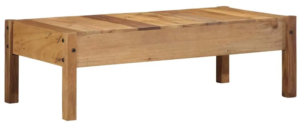 vidaXL Τραπεζάκι σαλονιού Καφέ 110 x 54 x 35 εκ Στερεό Ανακτηθέν Ξύλο