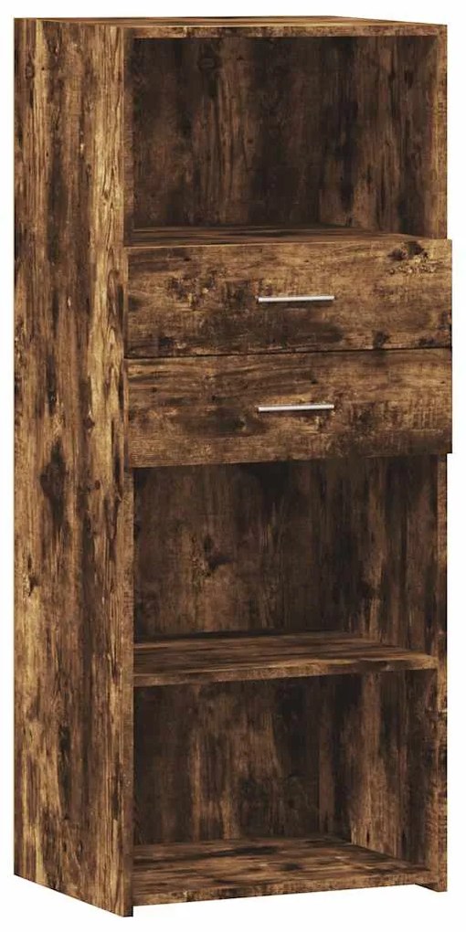 vidaXL Ντουλάπα Καπνιστή Δρυς 50x42,5x124 εκ. από Επεξεργασμένο Ξύλο