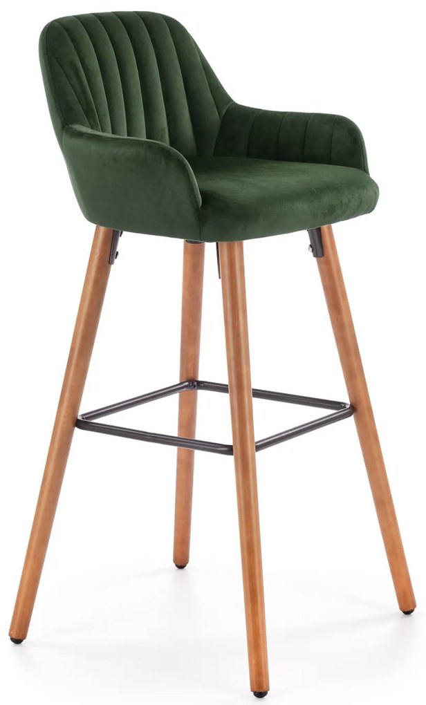 H93 bar stool, color: dark green DIOMMI V-CH-H/93-C.ZIELONY