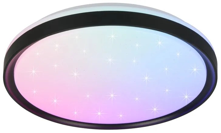 Φωτιστικό Οροφής Reality Lighting -RL SOLIT R63581132 Μαύρο Ματ (Black Mat) 2700 - 6500K