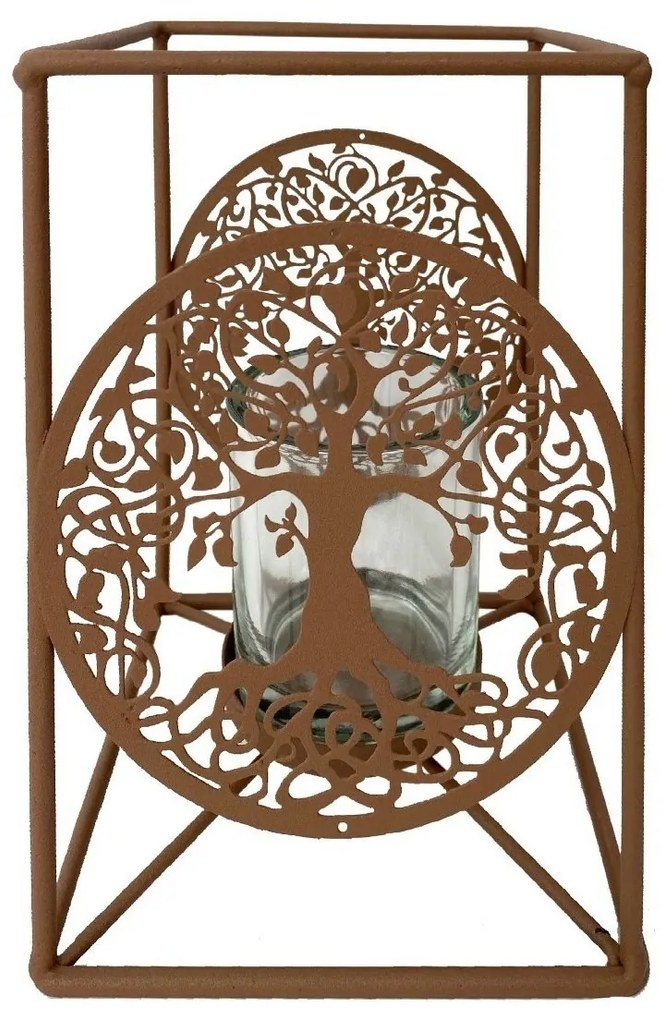 Κηροπήγια Signes Grimalt Portavelas Tree Vida Glass