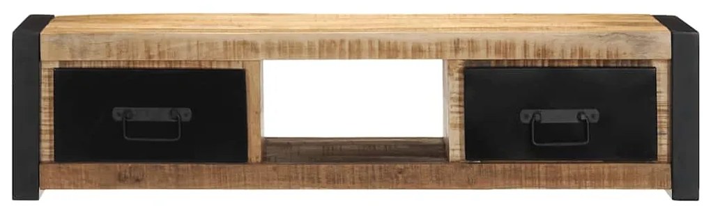 ντουλάπι τηλεόρασης vidaXL 100x30x25 cm Στερεό ακατέργαστο ξύλο Mango