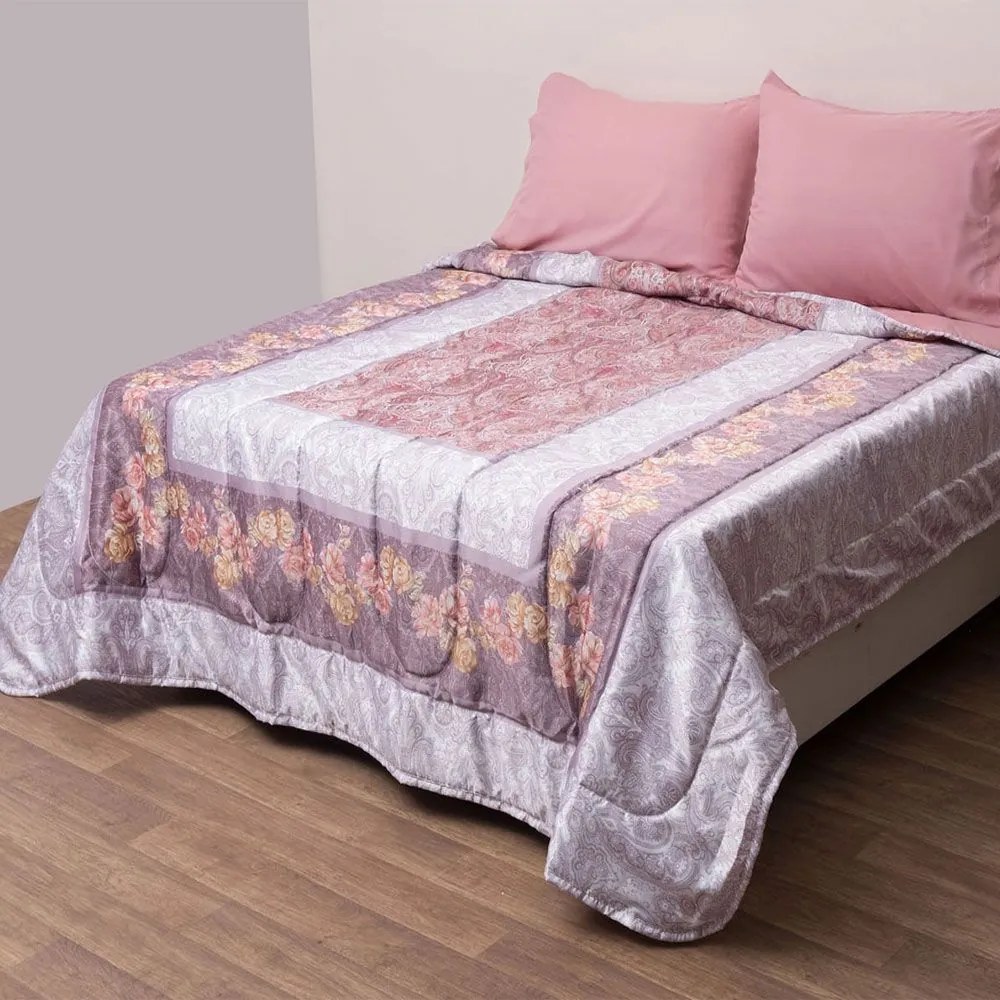 Κουβερλί 5360 (Σετ 3τμχ) Apple Viopros Queen Size 230x250cm Microfiber-Polyester