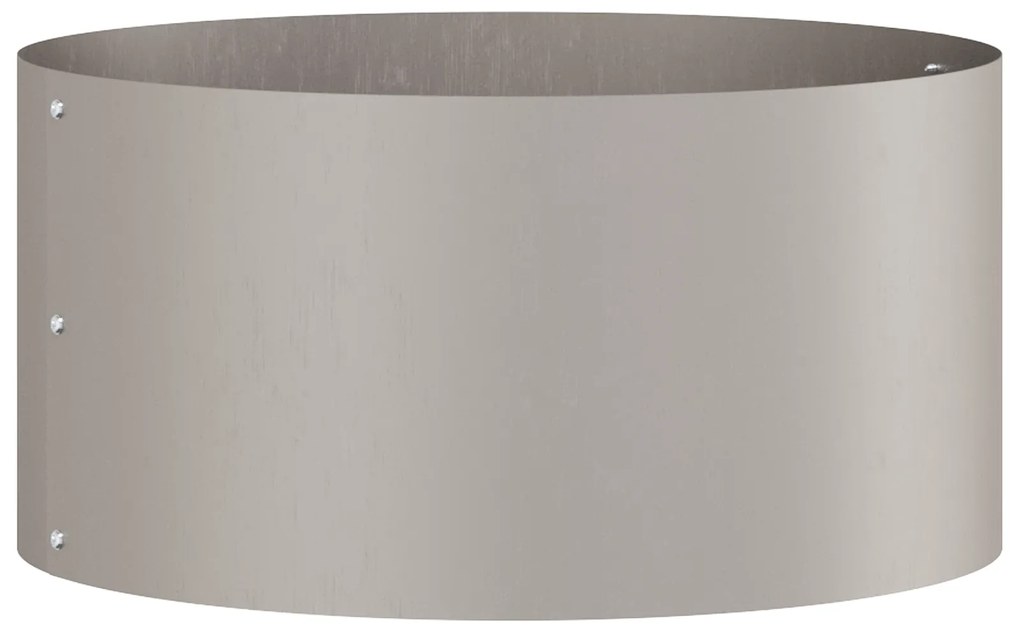 vidaXL Γλάστρα Κήπου 40x40x20 εκ από Corten Χάλυβα