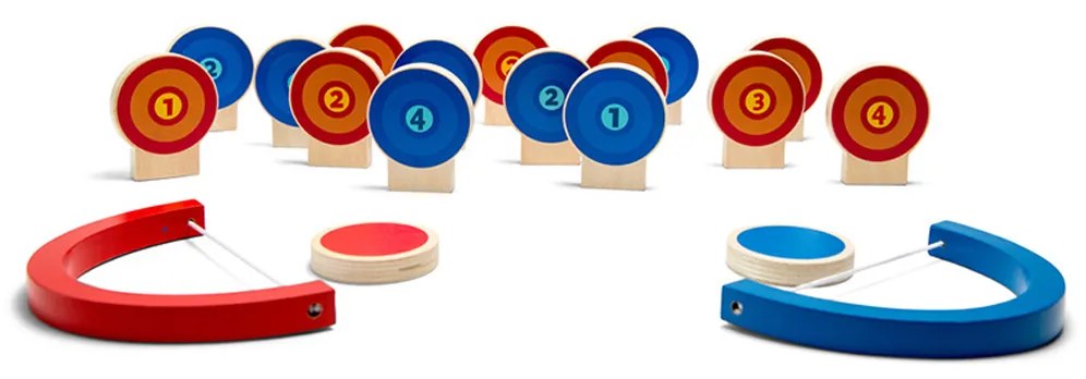 Ξύλινο Επιτραπέζιο Παιχνίδι Bs Toys Color Targets