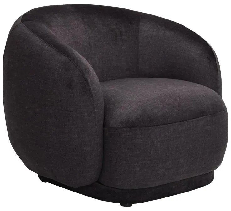 Πολυθρόνα Freya ύφασμα σε ανθρακί απόχρωση 93x87x76εκ 93x87x76 εκ.