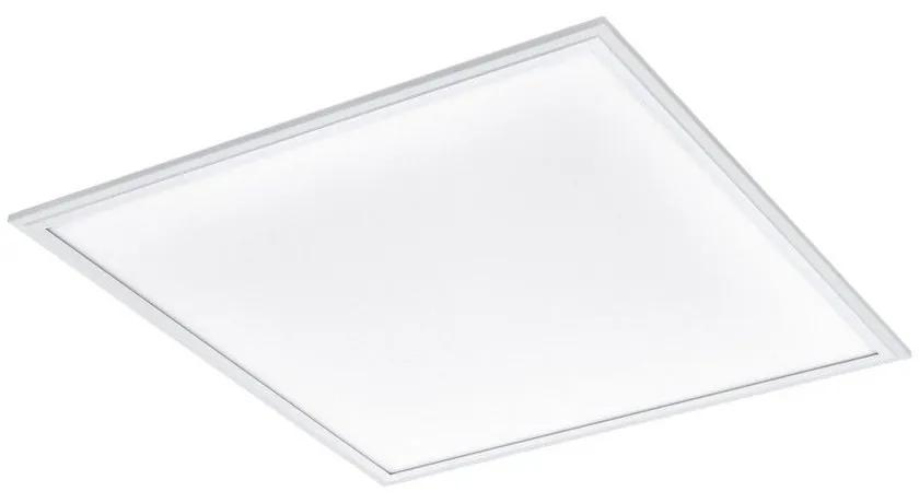 Φωτιστικό Οροφής Πλαφονιέρα Led Με Τηλεχειριστήριο Salobrena-A 98203 White Eglo Αλουμίνιο, Πλαστικό