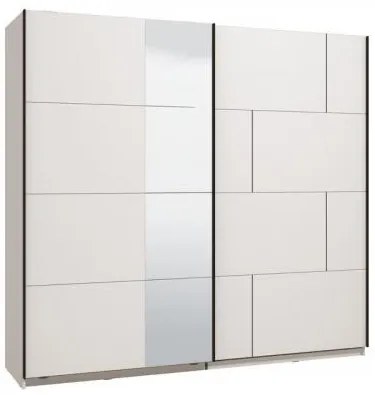 ΝΤΟΥΛΑΠΑ ALERIA 220 OG h205 ΛΕΥΚΟ ΧΡΩΜΑ 220x61x205εκ 11014561