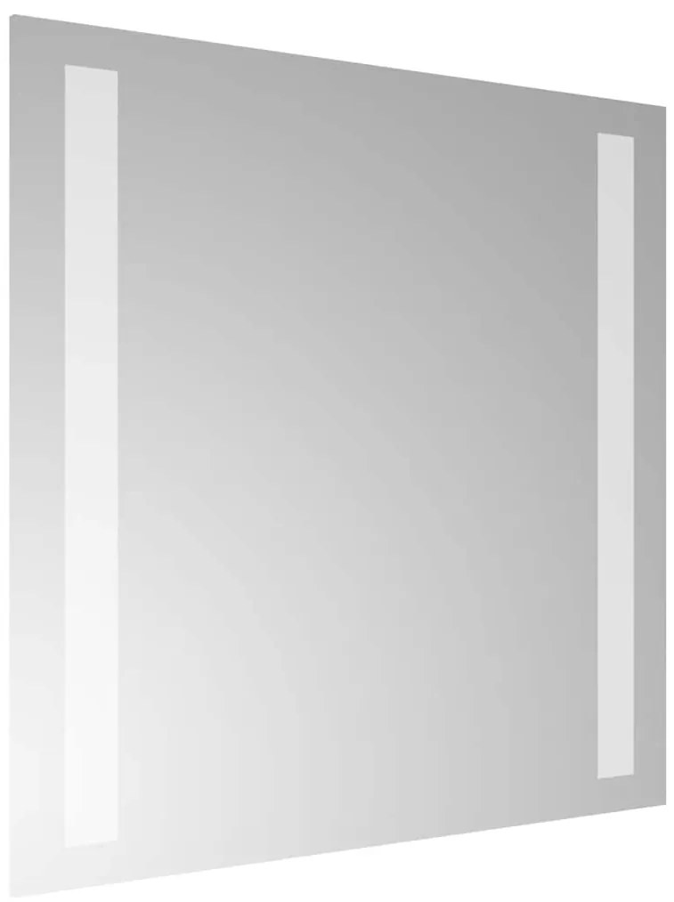 vidaXL Καθρέφτης Μπάνιου με LED 30x30 εκ.