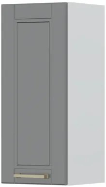 Ντουλάπι κρεμαστό Tahoma V7-30-1K-Γραφίτης - 30.00Χ32.00Χ72.00cm