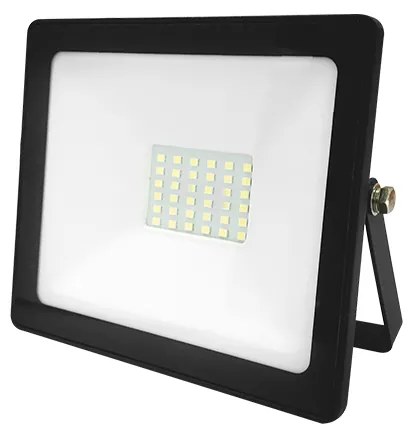 BLACK LED SMD FLOOD LUMINAIRE IP66 30W GREEN 230V ACA Q30G