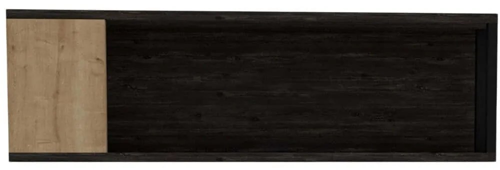 Ράφι Τοίχου Meedo 495SSE1142 100x20x29cm Anthracite