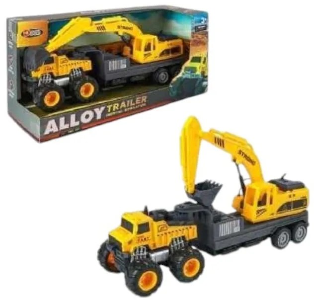 Σετ Όχημα Εκσκαφέας Μεταλλικό