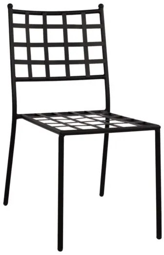 ΜΕΤΑΛΛΙΚΗ ΚΑΡΕΚΛΑ EMERY HM5509 ΣΕ ΜΑΥΡΗ ΑΠΟΧΡΩΣΗ 46x58x88  cm