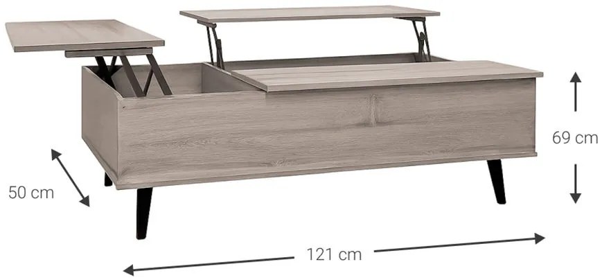 Τραπεζάκι σαλονιού Sterling-Fusiko