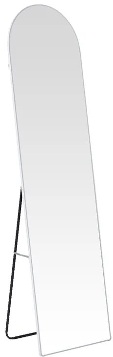 Καθρέπτης Plaza pakoworld αλουμίνιο σε λευκή απόχρωση 40x28x150εκ