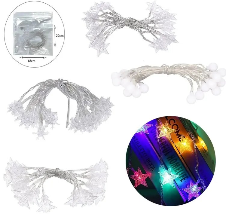 LED λαμπάκια USB RGB 3Μ - LED USB color light strip RGB
