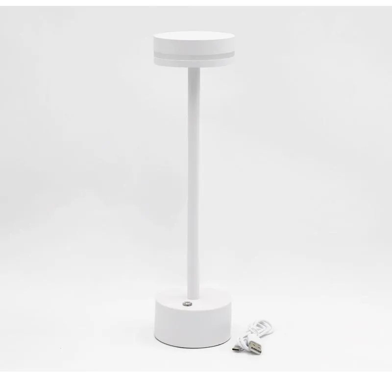 Adeleq Πορτατίφ LED Επαναφορτιζόμενο 2W CCT Dimmable Λευκό 5-020