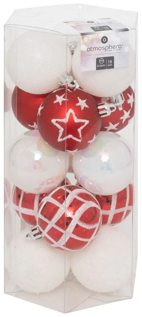Χριστουγεννιάτικες Μπάλες (Σετ 15τμχ) A-S 694504RB