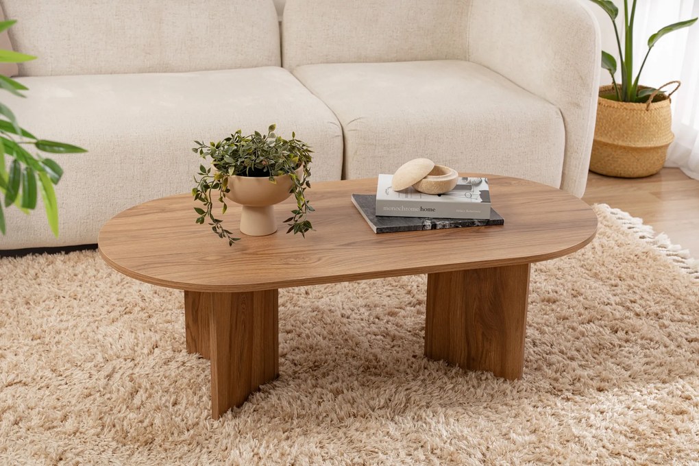 Coffee Table Oval Lute