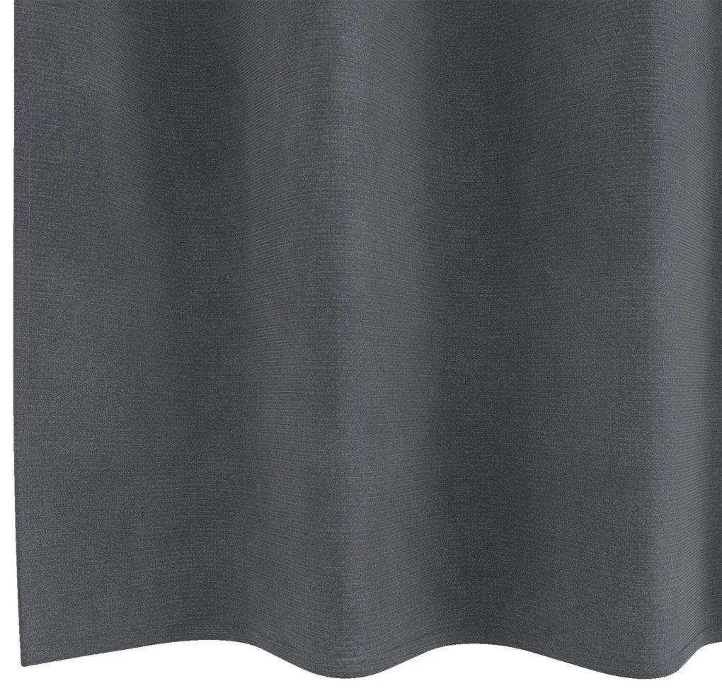 vidaXL Curtains Blackout  με Μάτια 2 τμχ Σούπερ Ανοιχτό Γκρι Βελούδο