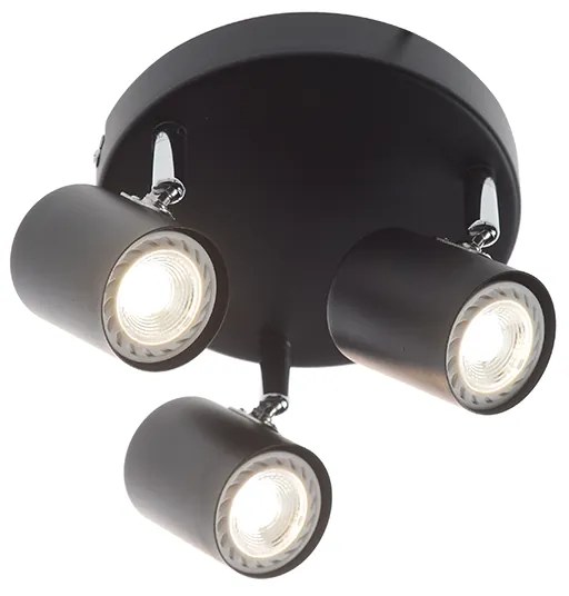Φωτιστικό Σποτ Aca SUH1893PB ORFEAS Μαύρο Ματ (Black Mat)