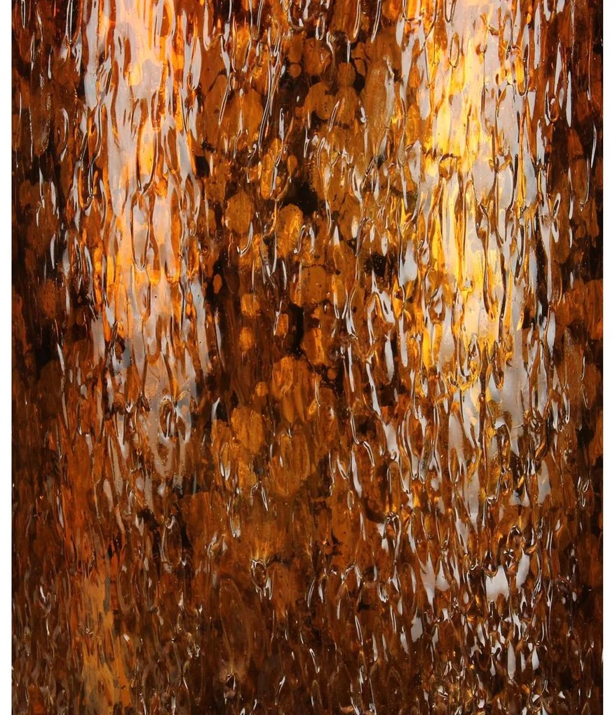Κηροπήγιο Amber Γυαλί 14x14x25cm - Γυαλί - 05152856