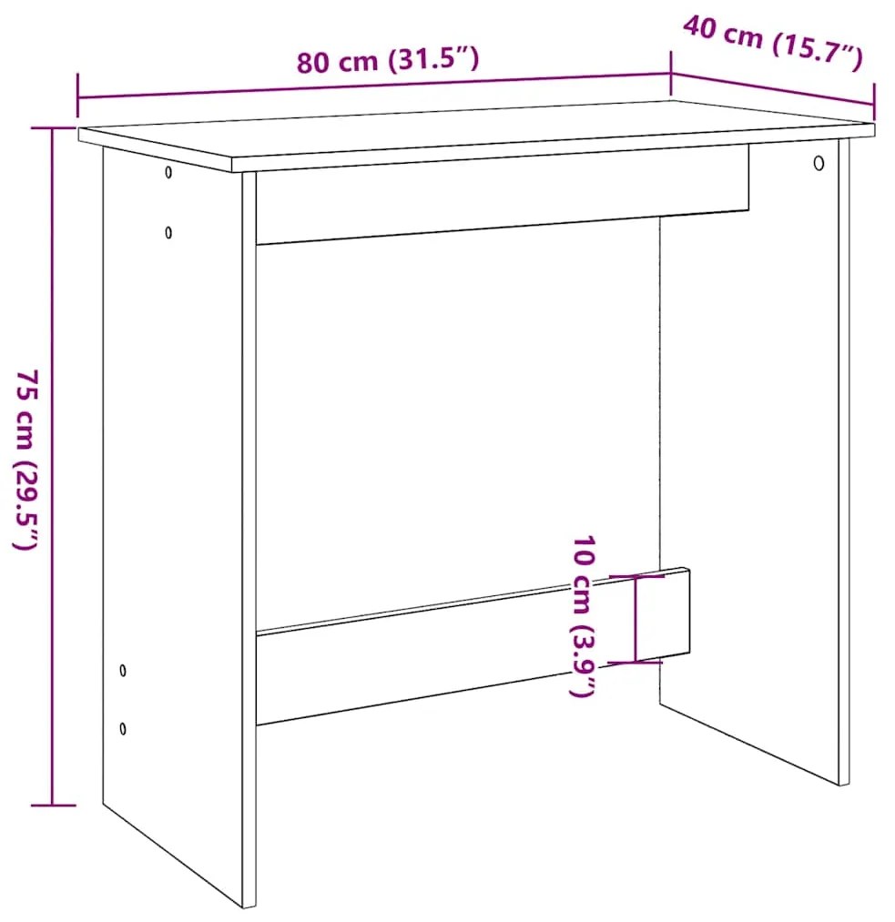 ΓΡΑΦΕΙΟ ΓΚΡΙ ΤΟΥ ΣΚΥΡΟΔΕΜΑΤΟΣ 80 X 40 X 75 ΕΚ. ΑΠΟ ΜΟΡΙΟΣΑΝΙΔΑ 860457