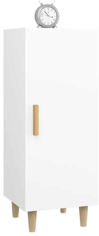 vidaXL Ντουλάπι Λευκό 34,5 x 34 x 90 εκ. από Επεξεργασμένο Ξύλο