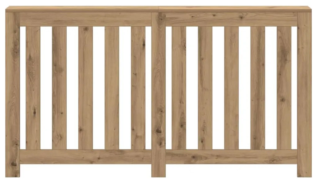 vidaXL Κάλυμμα Καλοριφέρ Αρτισιανή Δρυς 149x20x82εκ Επεξεργασμένο Ξύλο