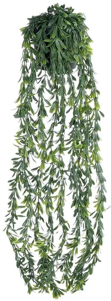 Τεχνητό Κρεμαστό Φυτό Milan Grass 20866 Φ18x60cm Green GloboStar Πολυαιθυλένιο