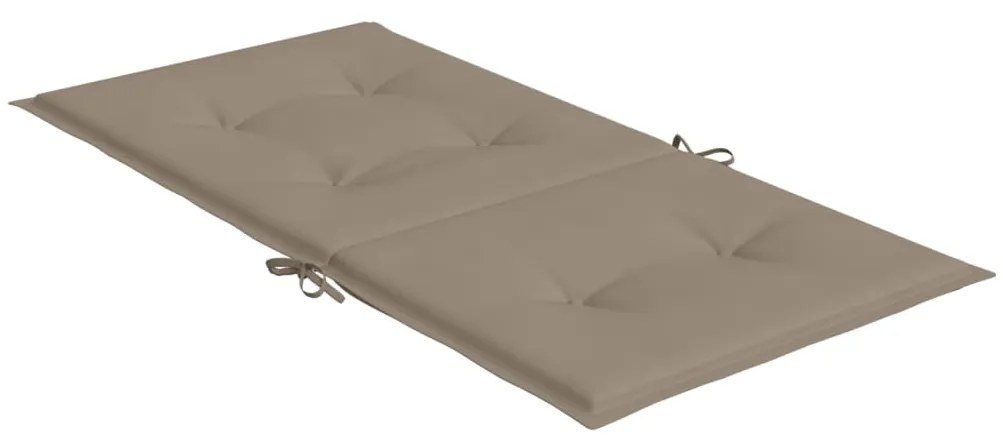 vidaXL Μαξιλάρια Καρέκλας Κήπου Πλάτη 6τεμ Taupe 100x50x3εκ Oxford Ύφ.