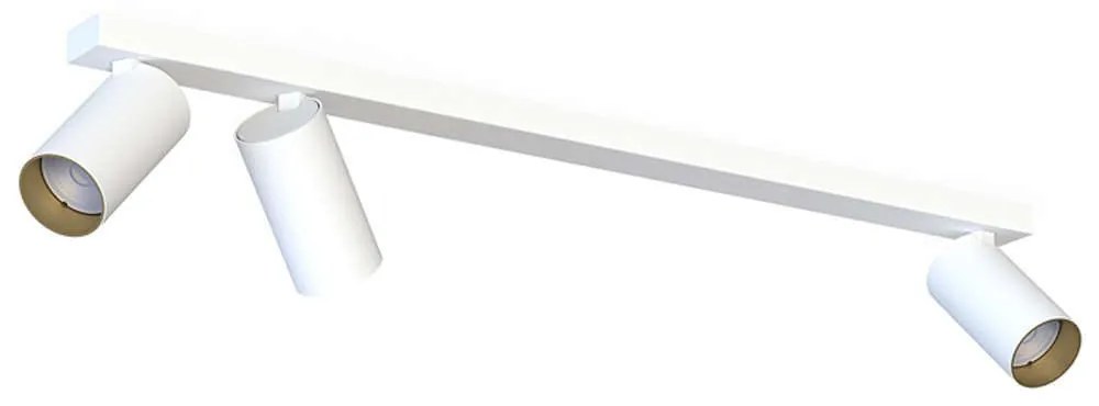 Φωτιστικό Οροφής - Σποτ Mono 7775 3xGU10 10W White-Gold Nowodvorski Metal, Plastic