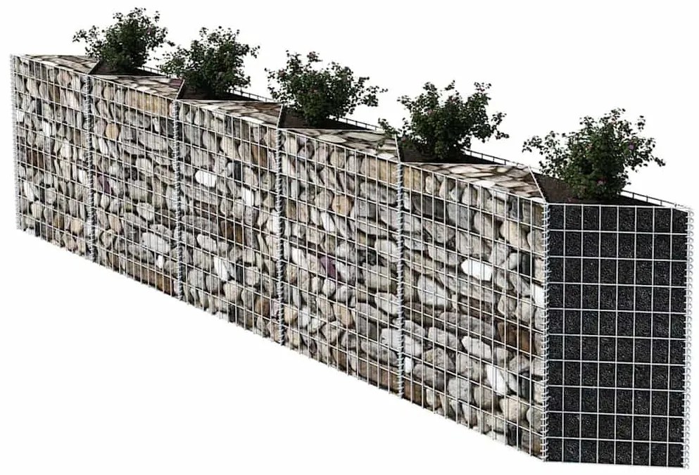 vidaXL Συρματοκιβώτιο 300 x 30 x 100 εκ. από Γαλβανισμένο Χάλυβα