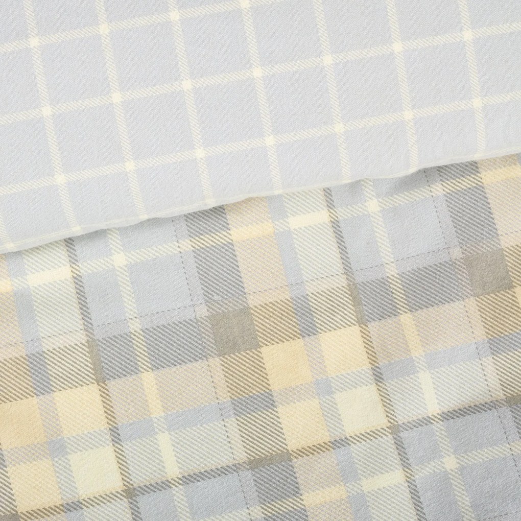 Σετ Σεντόνια Φανελένια Υπέρδιπλα 240x260 Flannel 9639 5204850238414