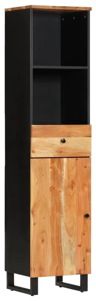 vidaXL Ντουλάπι Μπάνιου 38 x 33 x 160 εκ. από Μασίφ Ξύλο Ακακίας