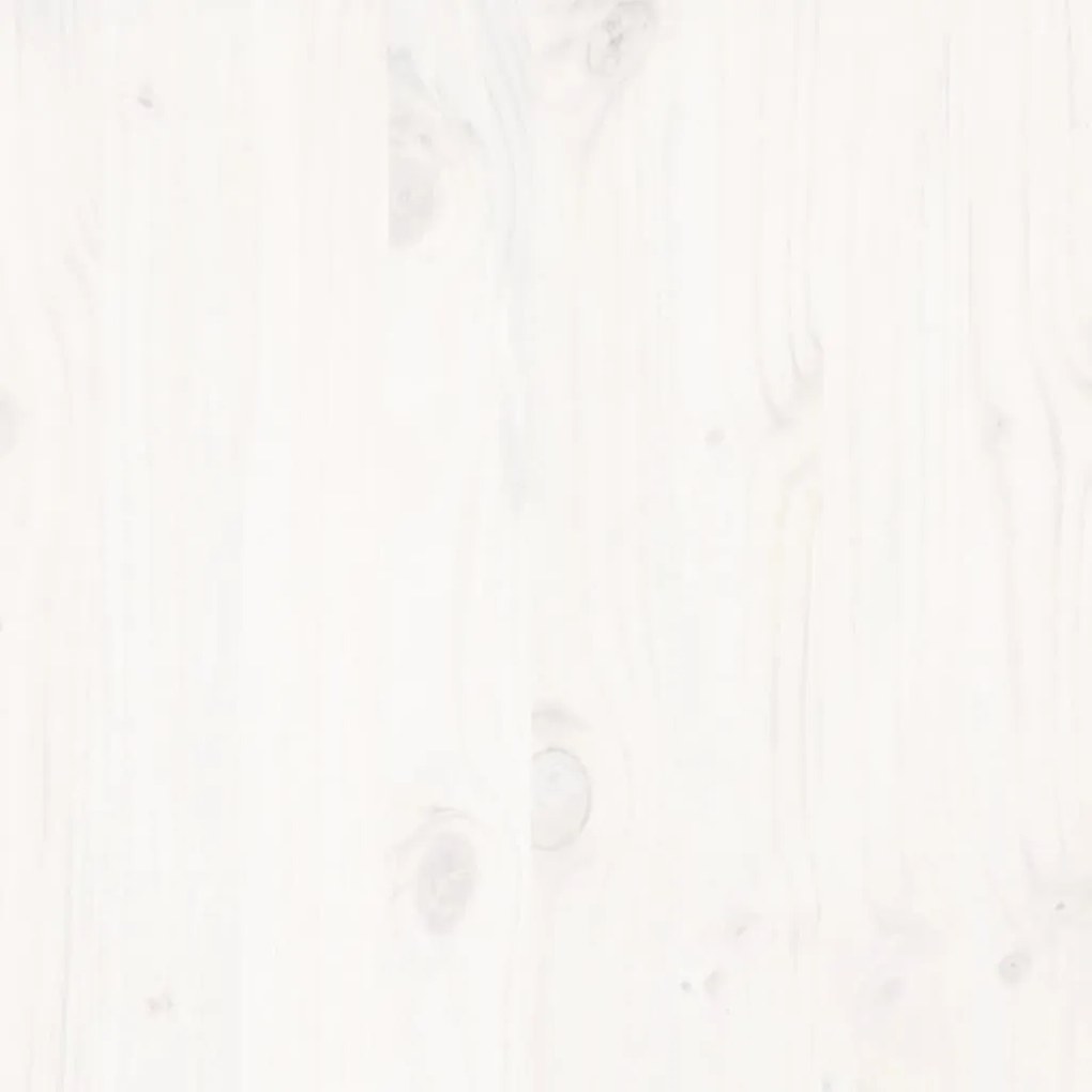 Σκελετός Κρεβ. Χωρίς Στρώμα Λευκό 120x190 εκ Μασίφ Πεύκο 3308751