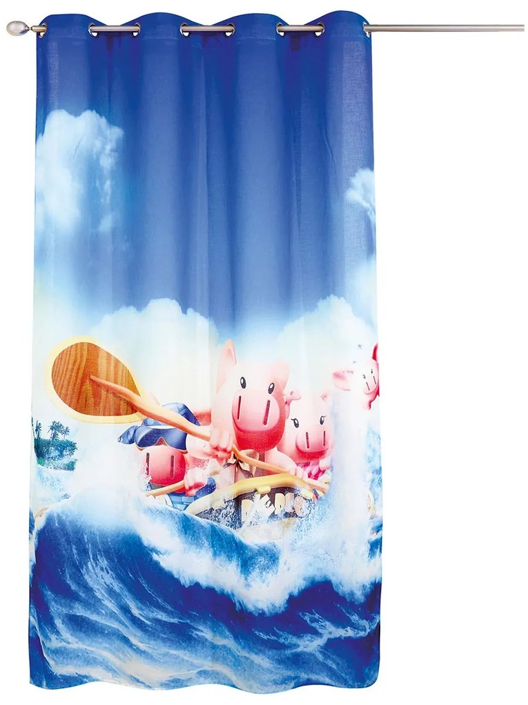 Παιδική Κουρτίνα (140x280) Με Τρουκς Das Home 2122
