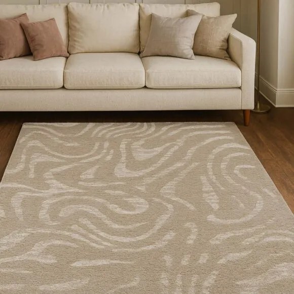 Beauty Home Χαλί Puffy Art 9656 Μπεζ 200x290