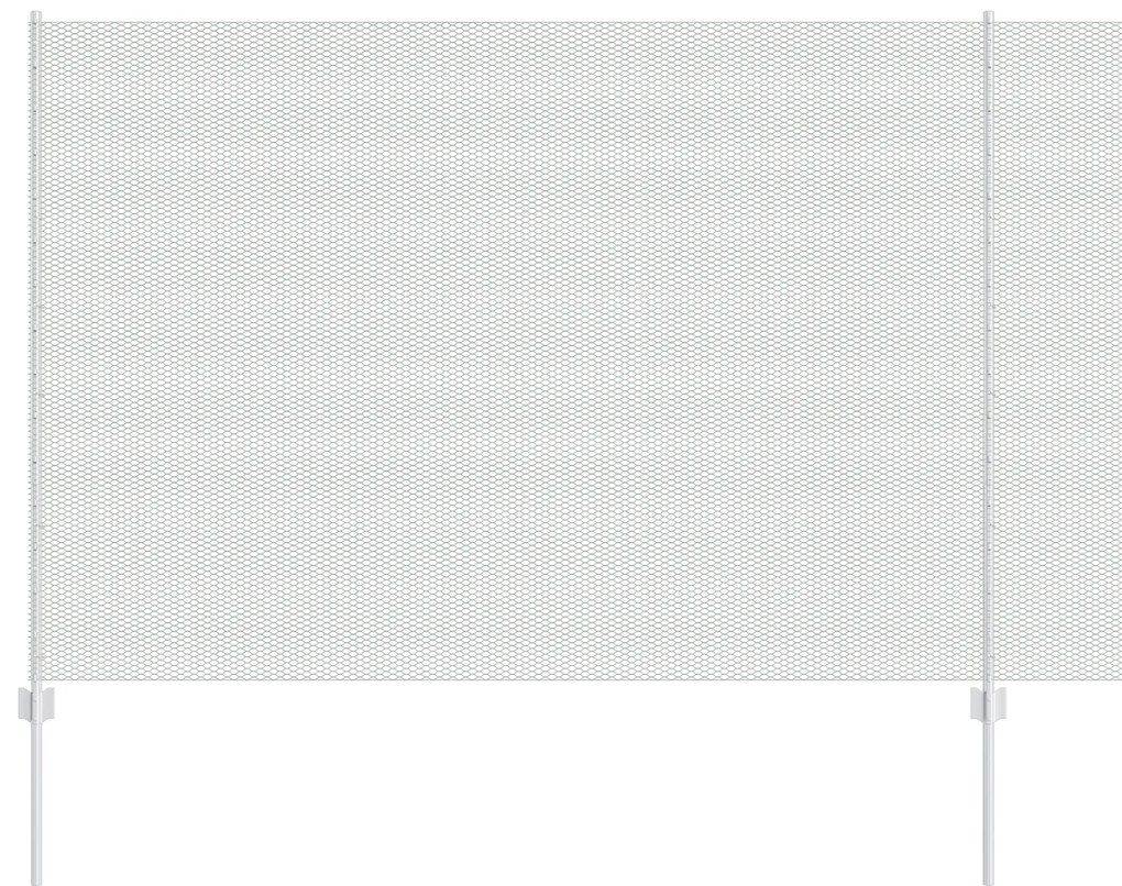 vidaXL Φράχτες 22 pcs U-Channel 160 cm Γαλβανισμένο Ατσάλι