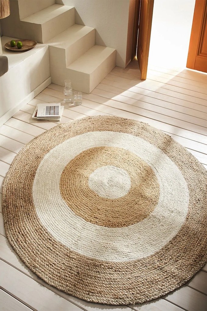 Χαλί Spirit 271 Beige Gofis Home 150X150cm Round