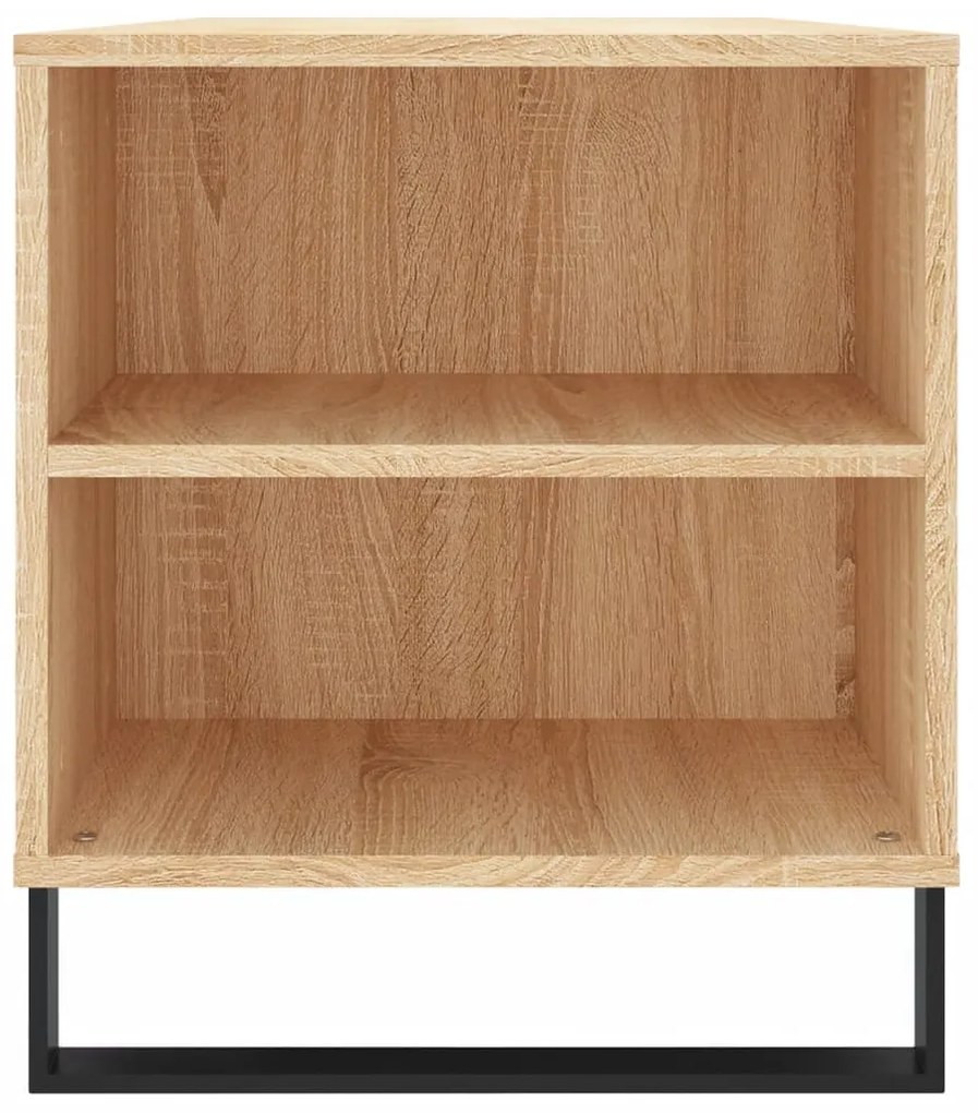 vidaXL Τραπεζάκι Σαλονιού Sonoma Δρυς 102x44,5x50 εκ. Επεξεργ. Ξύλο