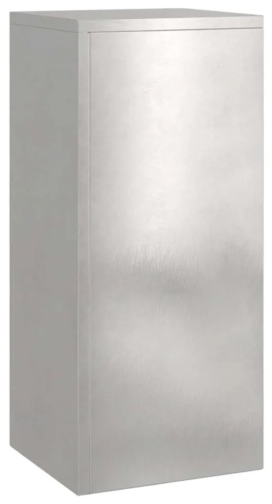 vidaXL Στήριξη φυτών 2 pcs Ασημί 24 x 24 x 55 εκ. Ανοξείδωτο ατσάλι