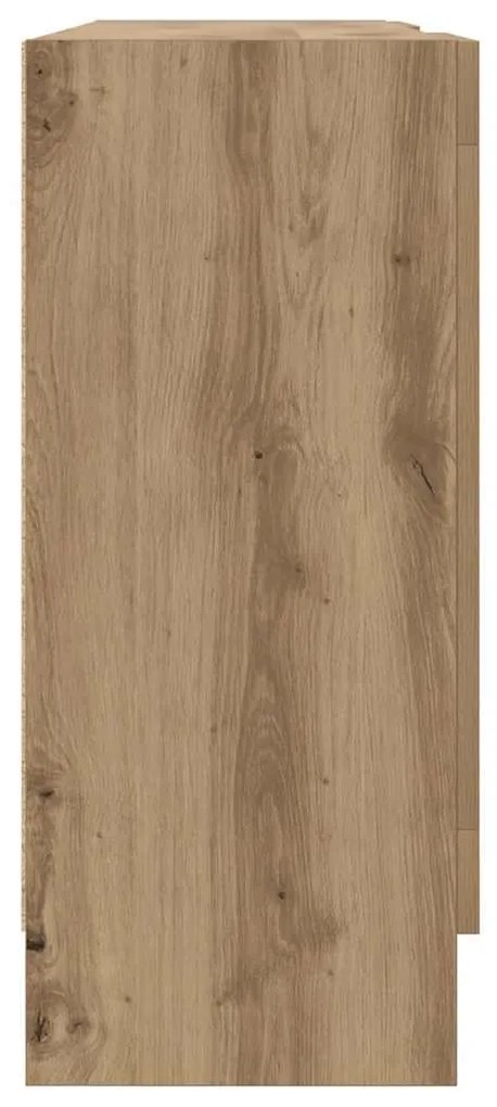 vidaXL Μπουφές Αρτισιανή Δρυς 120x30,5x70εκ. από Επεξεργασμένο Ξύλο