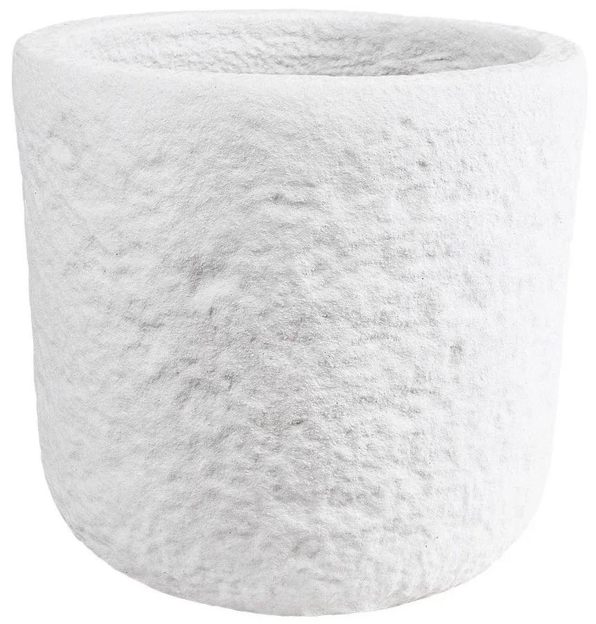 Κασπώ Malven 20711 Φ25x23cm White GloboStar Cement