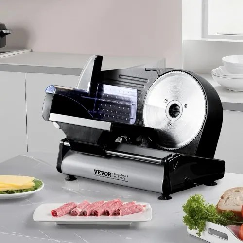 VEVOR Meat Slicer 180W 7.5&quot; Electric Deli Food Slicer for Meat Bread Cheese
