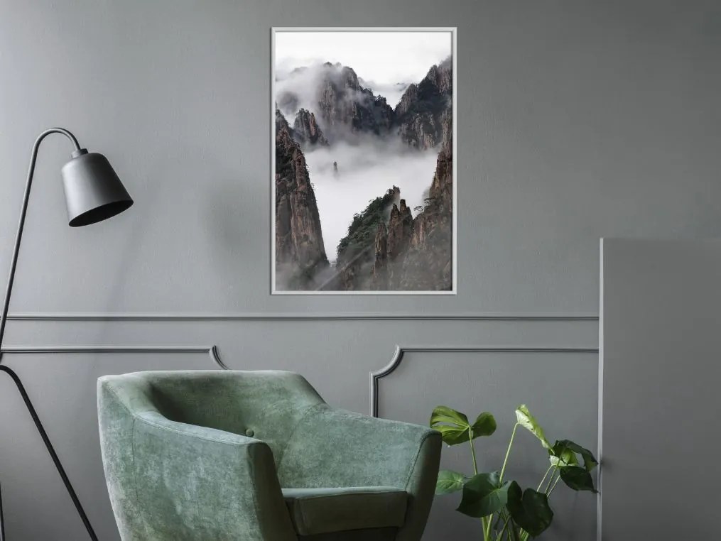 Αφίσα - Misty Valley - 20x30 - Χρυσό - Χωρίς πασπαρτού