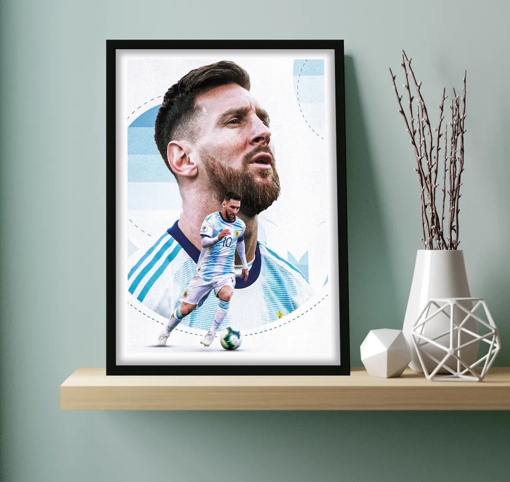 Πόστερ &amp; Κάδρο Messi SC045 30x40cm Εκτύπωση Πόστερ (χωρίς κάδρο)