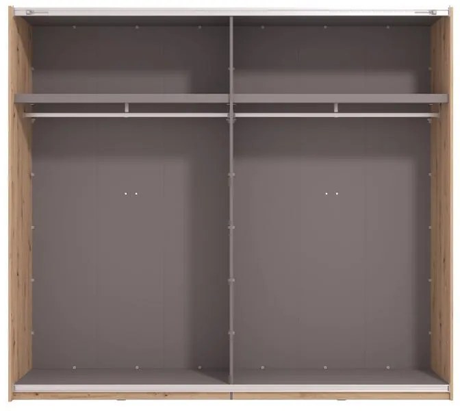Ντουλάπα Συρόμενη GARD 200 OG Δίφυλλη με Καθρέπτη Artisan Oak 245x61x218εκ. 245x61x218 εκ.