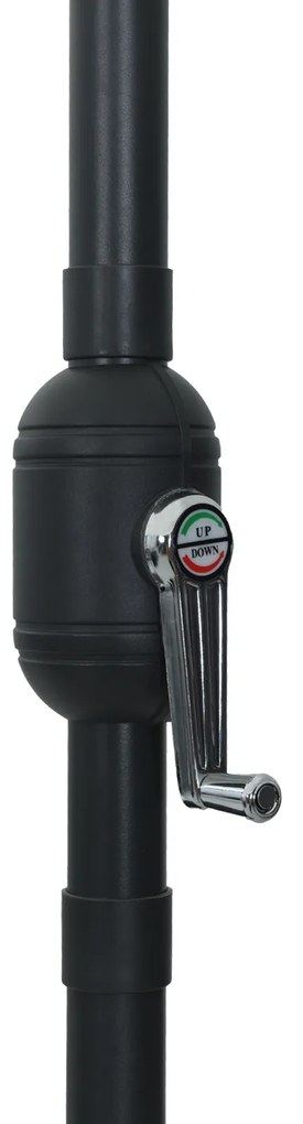 vidaXL Ομπρέλα Κήπου 39.5 x 24.5 ίντσες Τερακότα